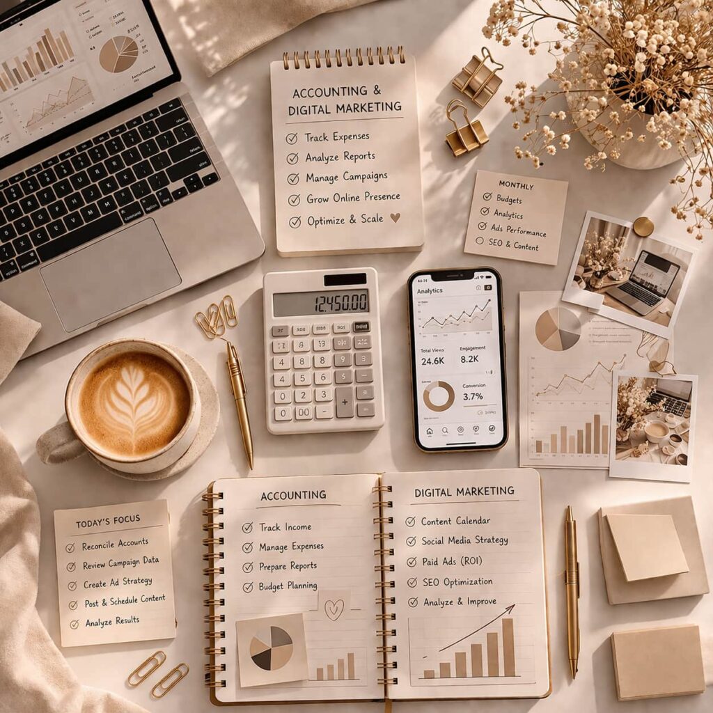 ccountant transitioning into digital marketing career and personal branding journey