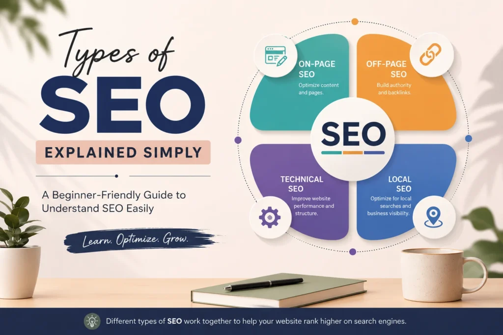 Types of SEO Explained Simply-On-Page SEO vs Off-Page SEO