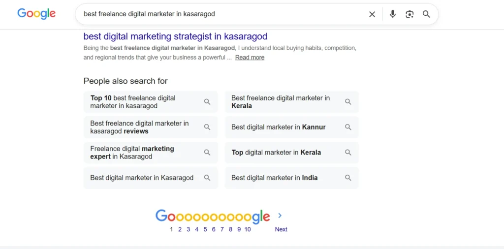 Google People Also Ask results for keyword research for beginners and SEO-related questions