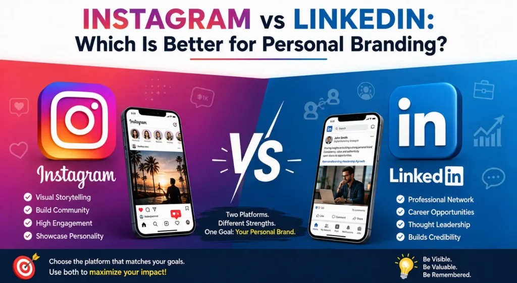 Instagram vs LinkedIn: Which Platform Is Better for Personal Branding?