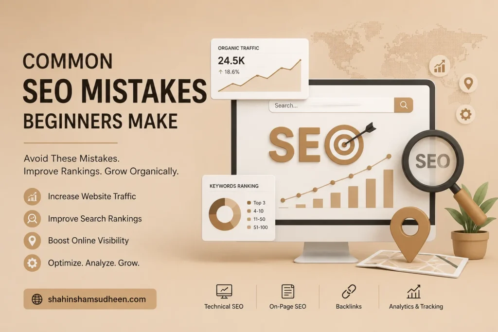 Common SEO Mistakes Beginners Make