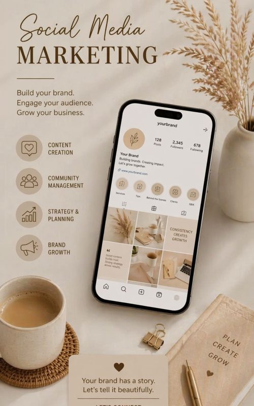 Social media marketing strategy for brand growth and audience engagement managed by digital marketer in Kasaragod